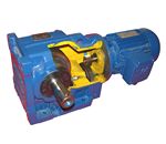 MJ series helical-bevel gear units